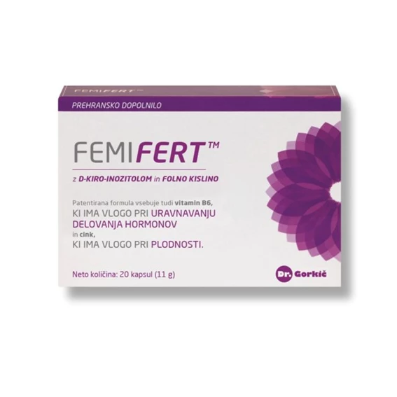 Femifert kapsule, 20 kapsul