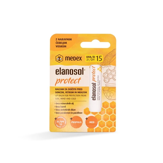 Elanosol Protect balzam za ustnice  Medex , 4,5 g