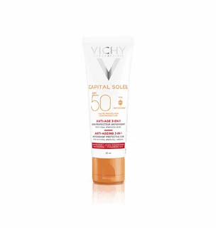  Vichy Ideal Soleil krema za zaščito pred soncem z anti-age učinkom ZF 50, 50 ml