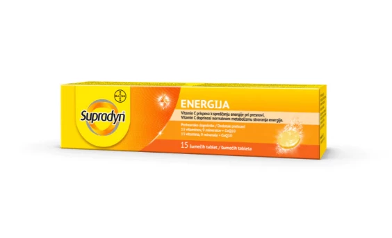 Supradyn Energija Q10, 15 šumečih tablet