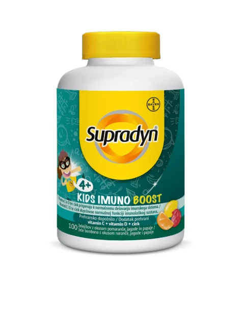 Supradyn Kids Imuno Boost, želejčki (100 želejčkov)