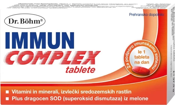 Dr. Böhm Immun complex tablete, 30 tablet