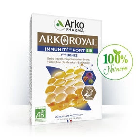 Arkoroyal Immunité Fort BIO, 20 steklenih ampul po 10 ml