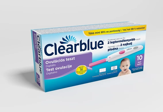 Clearblue Digital, test ovulacije 10 testov