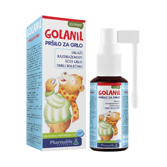 Fitobimbi Golanil, pršilo za grlo 30 ml