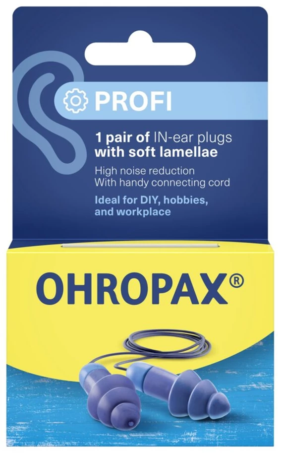 Ohropax Multi, čepki za ušesa za večkratno uporabo 2 čepka