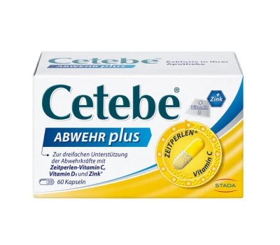 Cetebe Defence Plus kapsule, 60 kapsul
