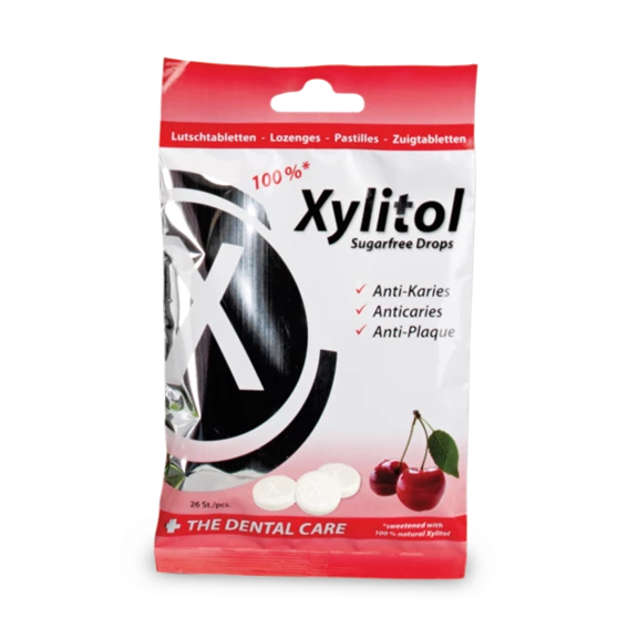 Xylitol pastile brez sladkorja - češnja, 26 pastil