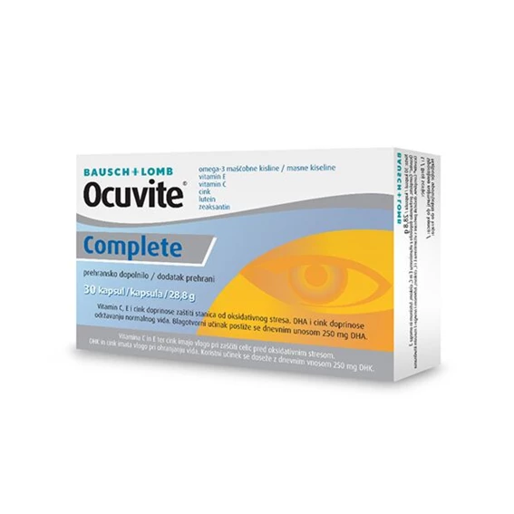 Ocuvite Complete kapsule, 30 kapsul