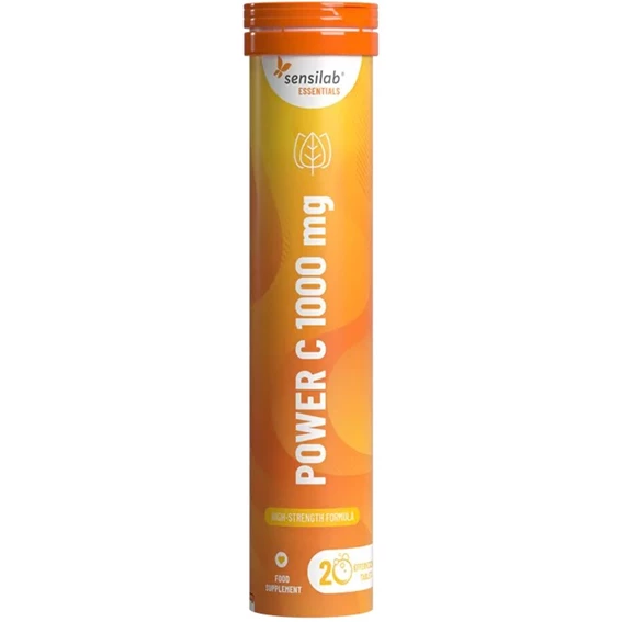 Sensilab Essentials Power C 1000 mg, 20 šumečih tablet