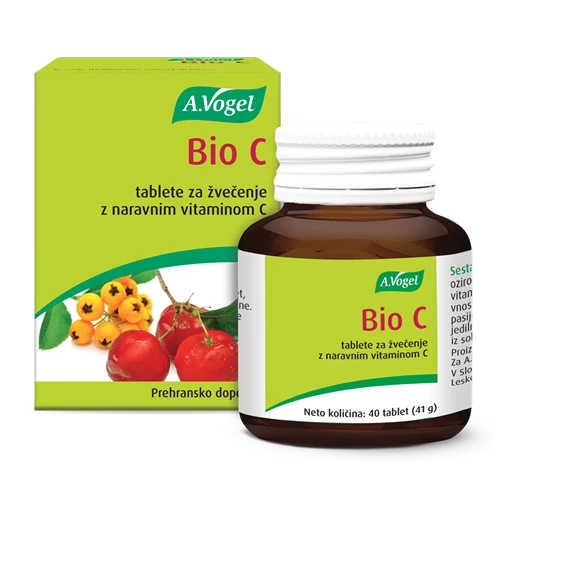 Bio C žvečljive tablete, 40 tablet