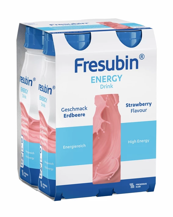 Fresubin Energy, okus jagoda, 4 x 200 ml