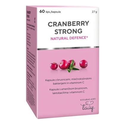 Cranberry Strong Vitabalans Lady, 60 kapsul