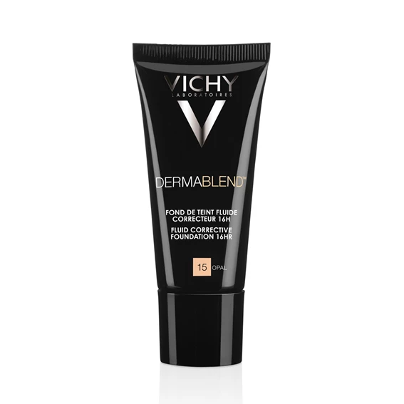 Vichy Dermablend,  korektivni tekoči puder, odtenek 15-Opal, 30 ml