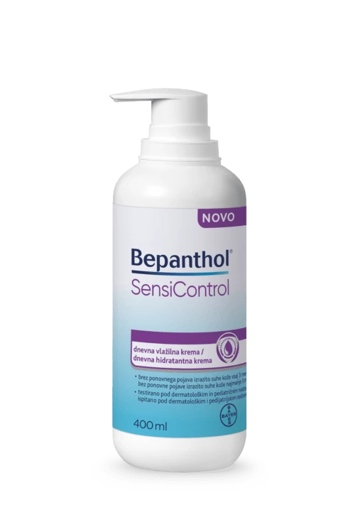Bepanthol Sensicontrol, dnevna vlažilna krema, 400 ml