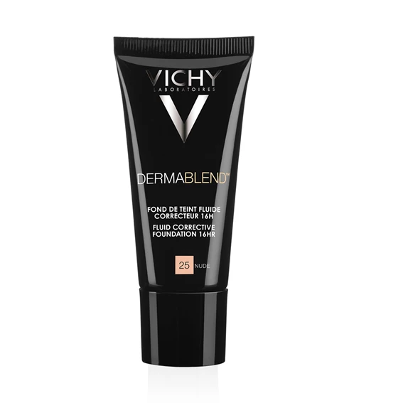 Vichy Dermablend,  korektivni tekoči puder, odtenek 25-Nude, 30 ml