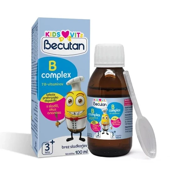Becutan KIDS VITS B-complex sirup, 100 ml