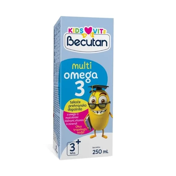 Becutan KIDS VITS Multiomega-3, 250 ml