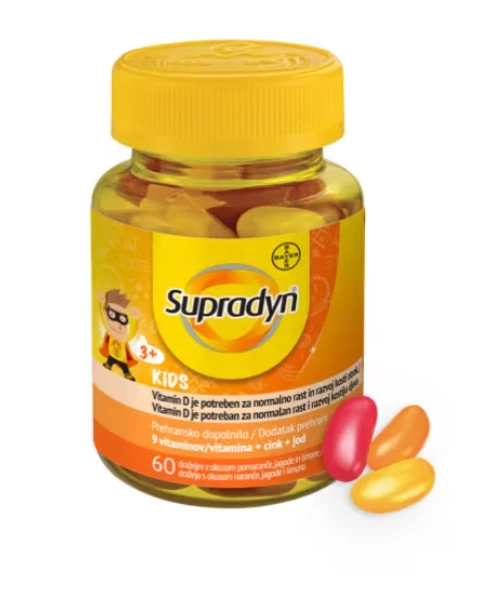 Supradyn Kids dražeji, 60 dražejev