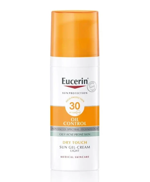 Eucerin Sun Oil Control Dry Touch kremni gel za zaščito obraza ZF 30, 50 ml