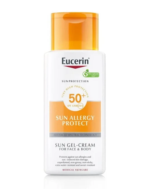 Eucerin Sun Allergy protect kremni gel za zaščito pred soncem ZF 50+,150 ml