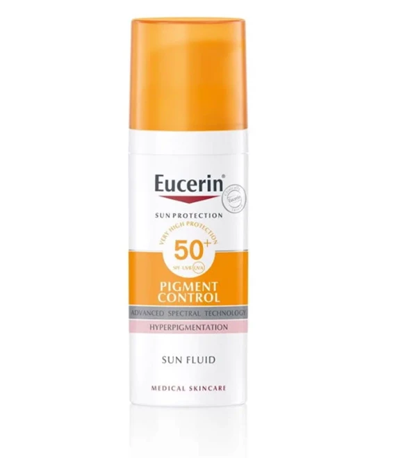  Eucerin Sun Pigment Control fluid za zaščito pred soncem ZF 50+, 50 ml