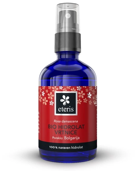 Eteris BIO hidrolat vrtnice, 100 ml