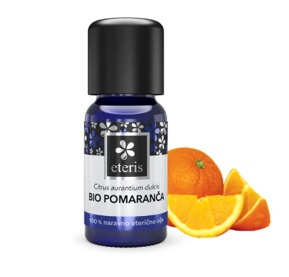 Eteris Pomaranča bio eterično olje, 10ml