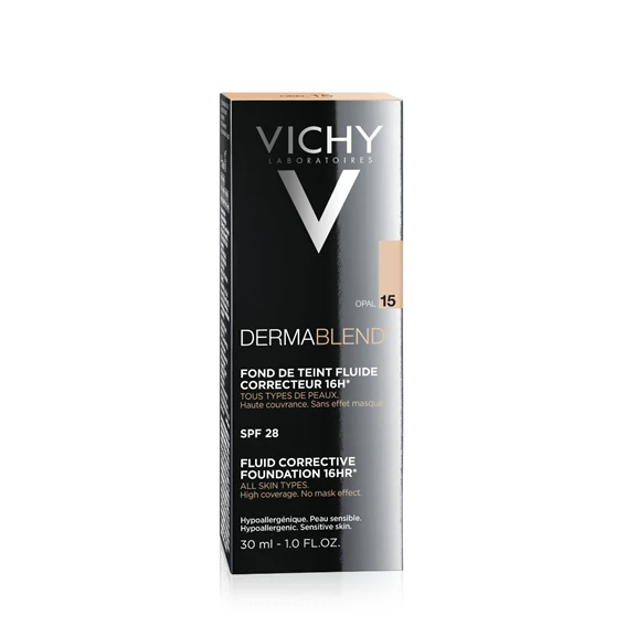 Vichy Dermablend,  korektivni tekoči puder, odtenek 15-Opal, 30 ml