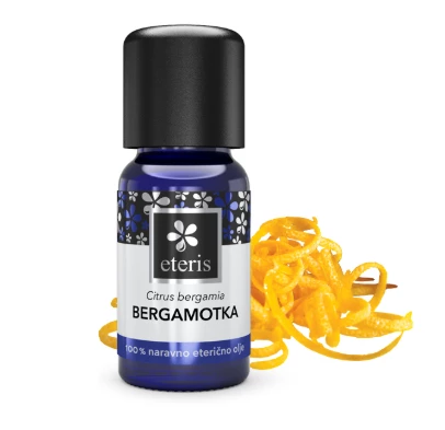Eteris Bergamotka bio eterično olje, 10 ml