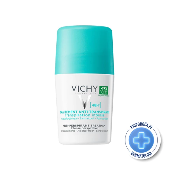Vichy Deo, deodorant z antiperspirantom za uravnavanje potenja 48h , 50 ml