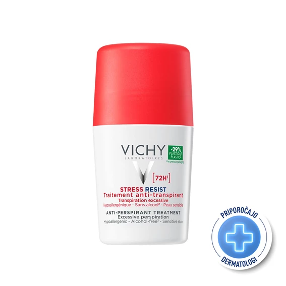 Vichy Deo Stress Resist, 72-urni tretma proti potenju, roll-on ,50 ml