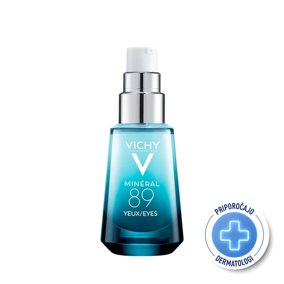 Vichy Minéral 89 Eyes, koncentrat za področje okoli oči, 15 ml