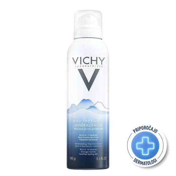 Vichy EauThermale, mineralizirana termalna voda za obraz v spreju (150 ml)