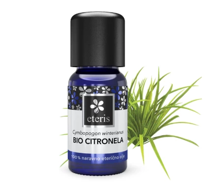 Eteris Citronela bio eterično olje, 10 ml