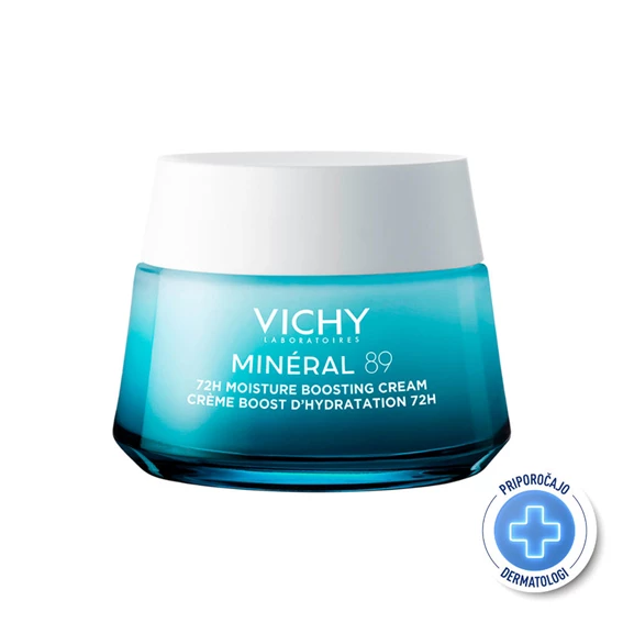 Vichy Mineral 89 krema za 72-urno intenzivno vlaženje, 50 ml