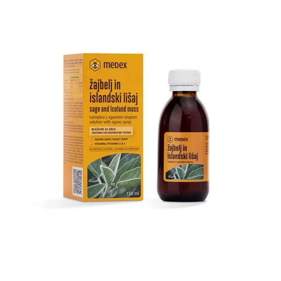 Sirup žajbelj in islandski lišaj