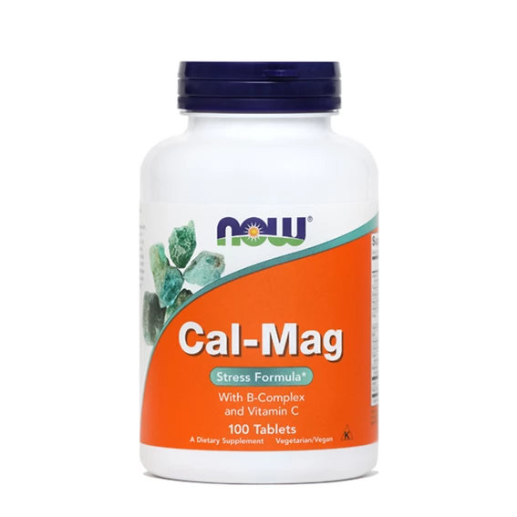 NOW Cal-Mag Stres Formula, 100 tablet