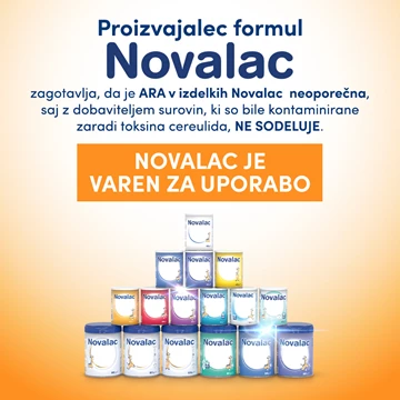 Novalac mlečne formule